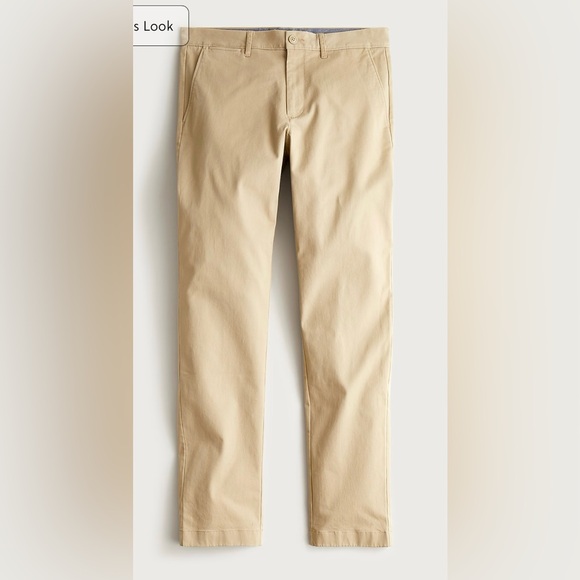 J.Crew 770TM Straight-fit stretch chino pant in khaki - Picture 3 of 14